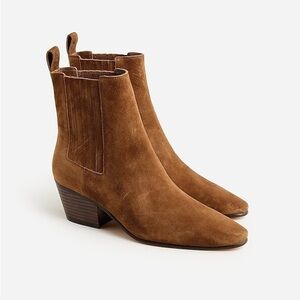 J Crew Piper ankle boots in suede BT887